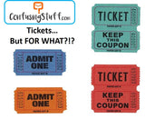 ConfusingStuff.com: Send random TICKETS (with no clue what for!)