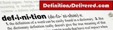 DefinitionsDelivered.com / DefinitionDelivery.com