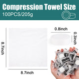 Compressed Towels, Disposable Towel Thicker Camping Wipes Toilet Paper Tablets Portable Towels for Home Beauty and Outdoors Hiking