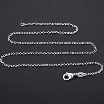 Add-On Accessory: Silver Chain Necklace