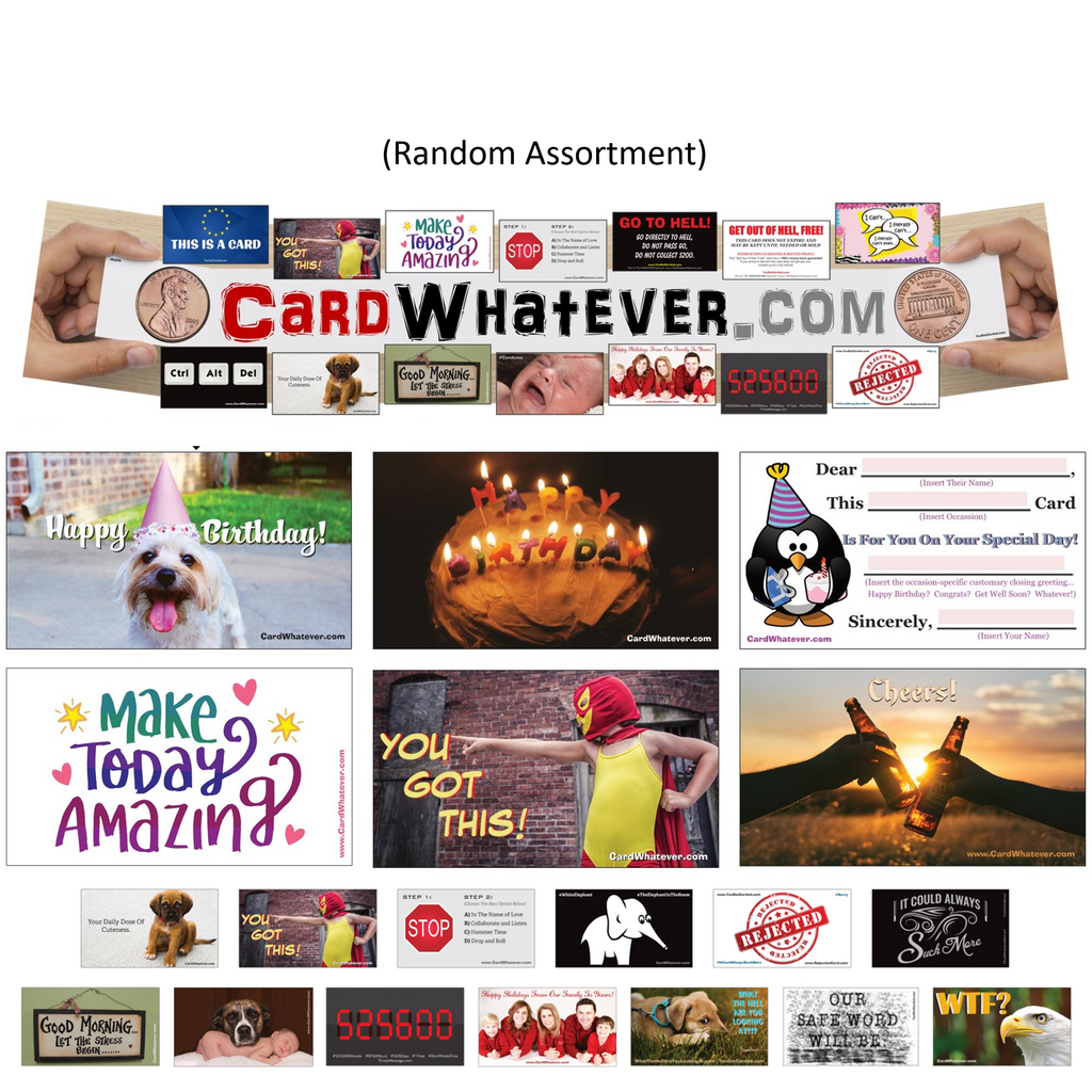 FREE CARDS! - mailed to you - from CardWhatever.com & FreeIfYouAgree.c ...