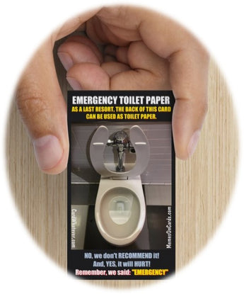 Emergency Toilet Paper! [Card(s)]