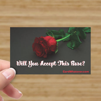 Will You Accept This Rose?