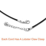 Add-On Accessory: Thin Black Rope/Cord Necklace
