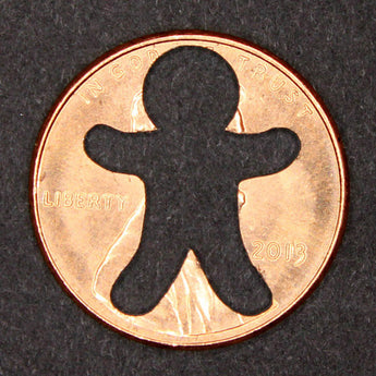 GINGERBREAD GENDER-NEUTRAL PERSON Penny! ("Whatever Pennies" from PennyWhatever.com)
