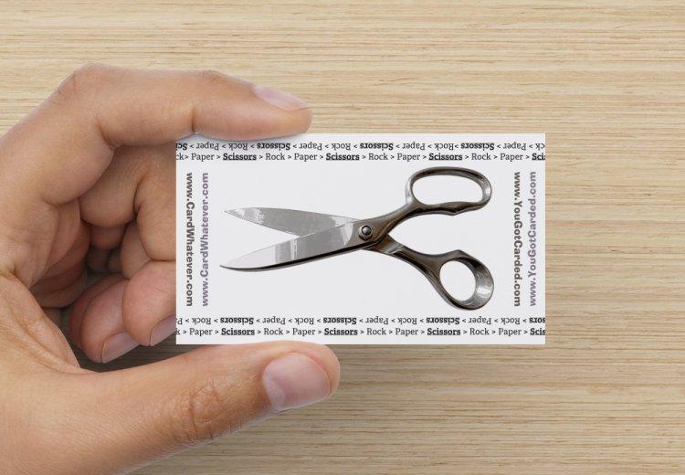 SCISSORS (from Rock, Paper, Scissors set) – The WHATEVER Network!