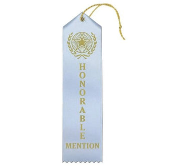 Ribbon: "HONORABLE MENTION"