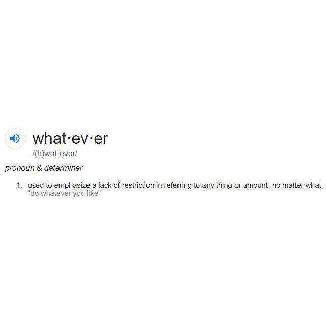 DefinitionsDelivered.com / DefinitionDelivery.com – The WHATEVER Network!
