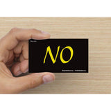 NO Card  (RejectionCard.com)
