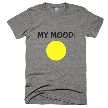Fill In the Blank Shirts MY MOOD (Emoticon) Extra Soft (Tri-Blend)