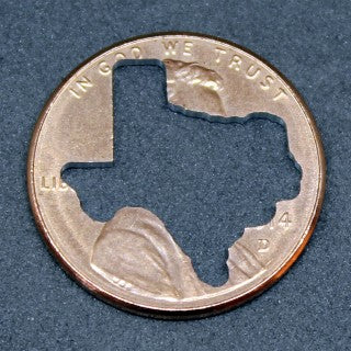 TEXAS Penny! ("Whatever Pennies" from PennyWhatever.com)